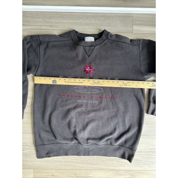 VINTAGE Arizona Blue Jeans Crewneck Sweatshirt Sz Medium‎ M Mens Made Korea - Picture 5 of 9